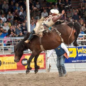 Image post by @cloverdalerodeo on Instagram
