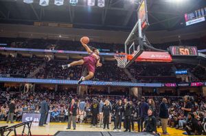 Image post by @CavsEntertainmentTeams on Facebook