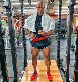 Image post by @therock on Instagram