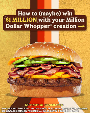 Image post by @burgerking on Instagram