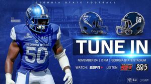 Image post by @gsu_football on Instagram