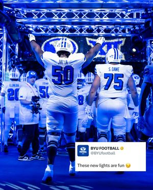 Image post by @byufootball on Instagram