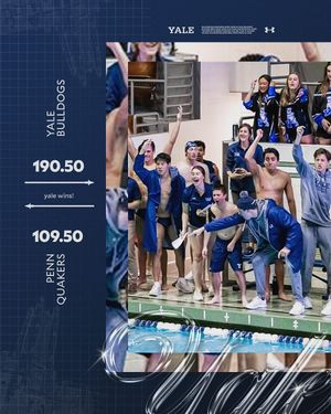 Image post by @yaleswimdive on Instagram