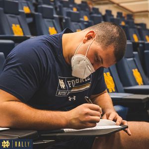 Image post by @ndfootball on Instagram
