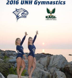 Image post by @unhgymnastics on Instagram