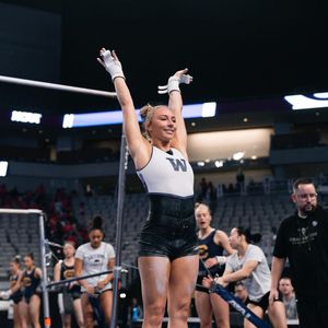 Image post by @uwgymnastics on Instagram