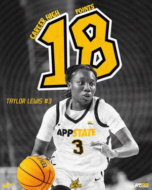 Image post by @AppStateWBB on Twitter