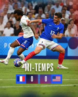 Image post by @equipedefrance on Twitter
