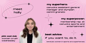 Image post by @PinkCoatSports on Twitter