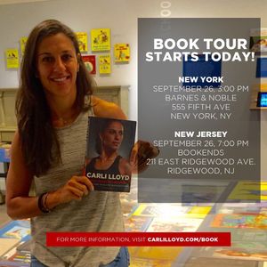 Image post by @carlilloyd on Instagram