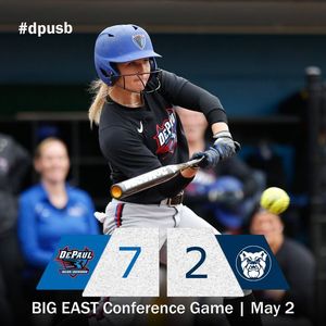 Image post by @DePaulBlueDemons on Facebook