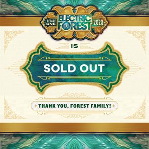 Image post by @electric_forest on Instagram