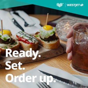 Image post by @WestJet on Twitter
