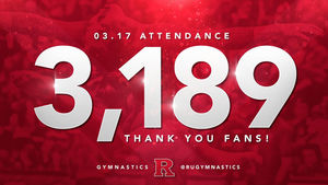 Image post by @rutgersgymnastics on Instagram