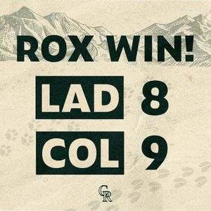 Image post by @Rockies on Twitter