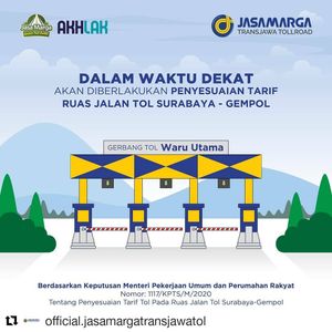 Image post by @official.jasamarga on Instagram