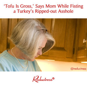 Image post by @reductress on Instagram