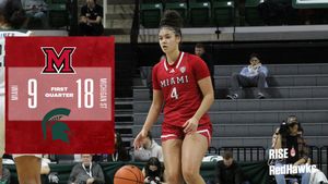 Image post by @MiamiOH_WBB on Twitter