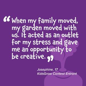 Image post by @kidsgardening on Instagram