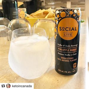 Image post by @sociallitevodka on Instagram