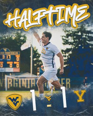 Image post by @wvumenssoccer on Twitter