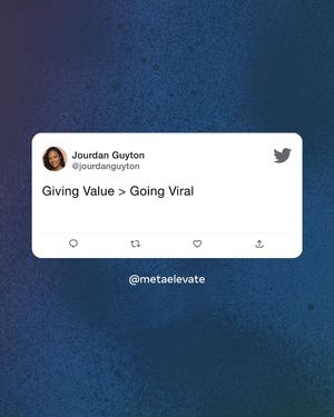 Image post by @metaelevate on Instagram
