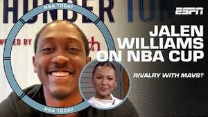 Video post by @Malika Andrews - ESPN on YouTube