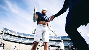 Video post by @pennstatefball on Twitter