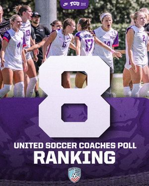 Image post by @TCUSoccer on Twitter