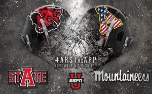Image post by @appstate_fb on Instagram