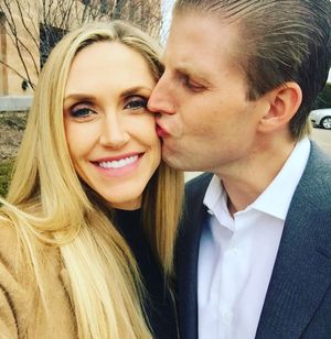 Image post by @laraleatrump on Instagram