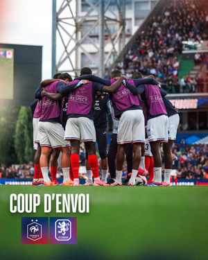 Image post by @equipedefrance on Twitter
