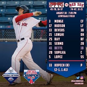 Image post by @salemredsox on Instagram