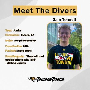 Image post by @towson_diving on Instagram