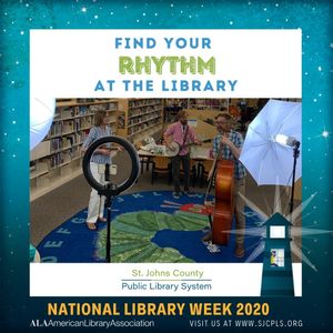 Image post by @stjohnscountylibrary on Instagram