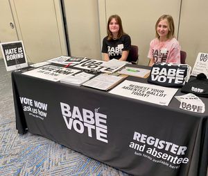 Image post by @babevote on Instagram