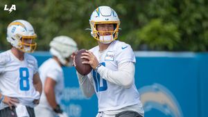 Image post by @chargers on Twitter