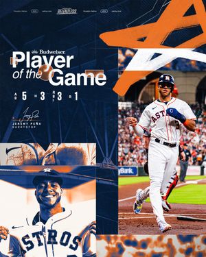 Image post by @astros on Twitter