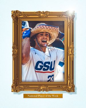 Image post by @gastatebaseball on Twitter