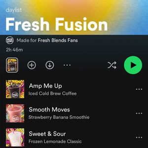 Image post by @drinkfreshblends on Facebook