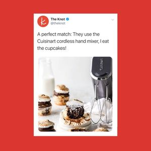 Image post by @theknot on Instagram