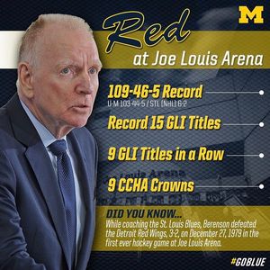 Image post by @umichhockey on Instagram