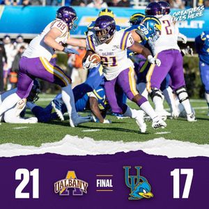 Image post by @ualbanyfootball on Instagram