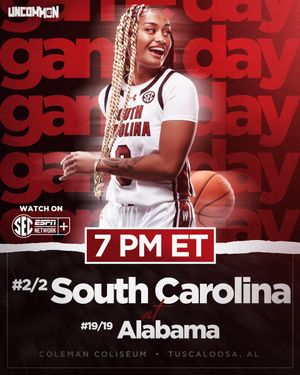 Image post by @GamecockWBB on Twitter