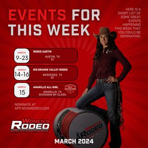 Image post by @womensrodeo on Instagram