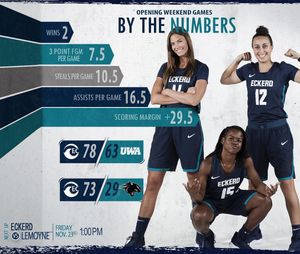 Image post by @eckerd_wbb on Instagram