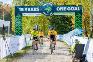 Image post by @Pelotonia on Twitter