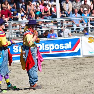 Image post by @cloverdalerodeo on Instagram