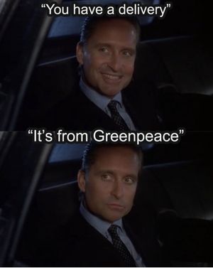 Image post by @Greenpeace on Twitter