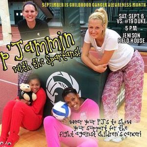 Image post by @msu_volleyball on Instagram